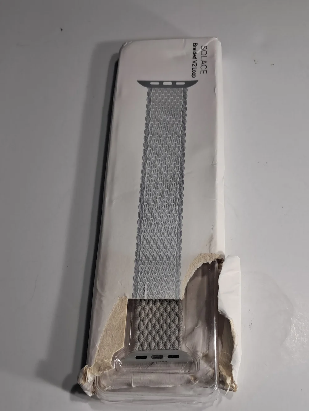 SOLACE Imperium V2 Loop for Apple Smart Watch Band - Light Gray